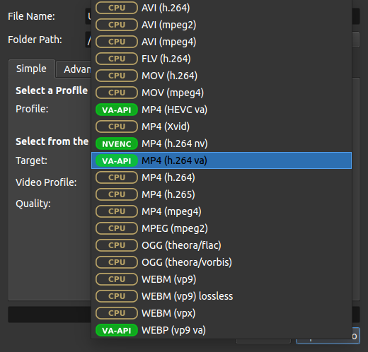 openshot hardware acceleration